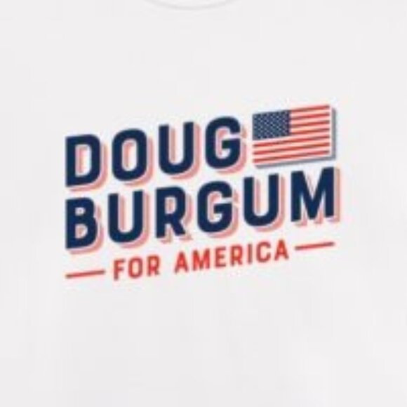 Doug Burgum For America Political Meme Fan Gift Graphic Campaign T-Shirt 90 - Picture 2 of 5